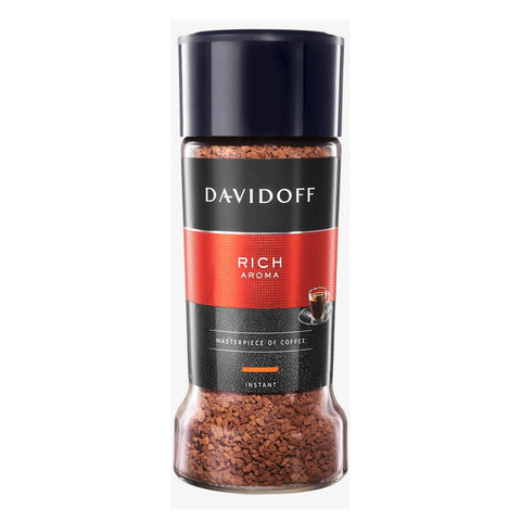 Davidoff Cafe Rich Aroma Instant Coffee Jar (CASE OF 6 x 100g)