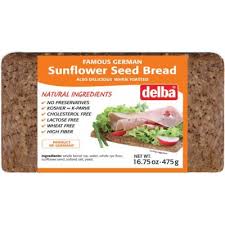 Delba Sunflower Bread (CASE OF 12 x 475g)