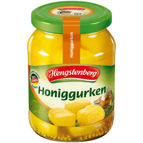 Hengstenberg Honey Gherkins (CASE OF 12 x 330g)