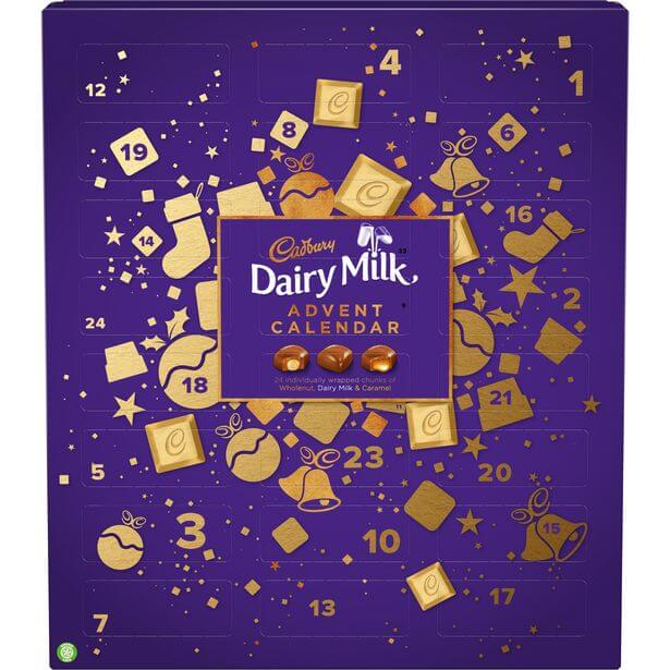 Advent Calendar Cadbury Mixed Chunks (CASE OF 6 x 258g)