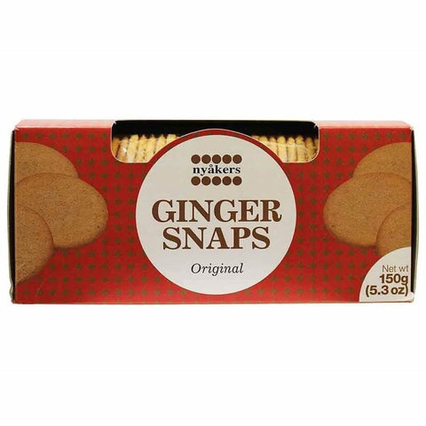 Nyakers Ginger Snaps (CASE OF 12 x 150g)