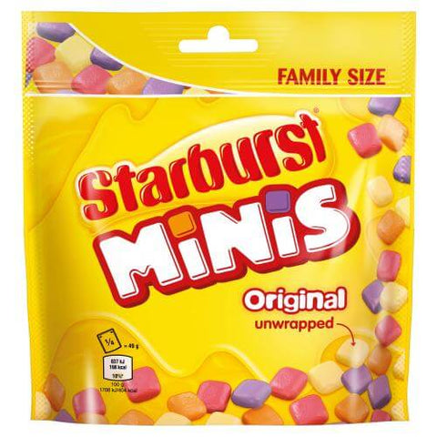 Mars Starburst Minis Original Flavors (CASE OF 16 x 137g)