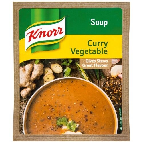 Knorr Soup Curry Vegetable (CASE OF 10 x 50g)