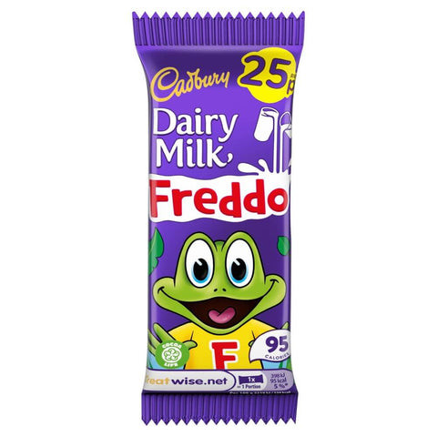 Cadbury Dairy Milk Freddo Bar  HEAT SENSITIVE ITEM. PLEASE ADD ITEM 122942 TO THE ORDER TO TRY TO PROTECT CHOCOLATES FROM HEAT DAMAGE. (CASE OF 60 x 18g)