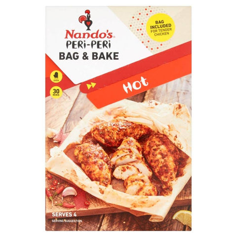 Nandos Peri Peri Bag and Bake Hot (CASE OF 12 x 20g)