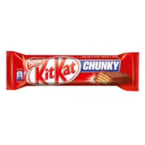 Nestle KitKat Chunky  HEAT SENSITIVE ITEM. PLEASE ADD ITEM 122942 TO THE ORDER TO TRY TO PROTECT CHOCOLATES FROM HEAT DAMAGE. (CASE OF 24 x 40g)