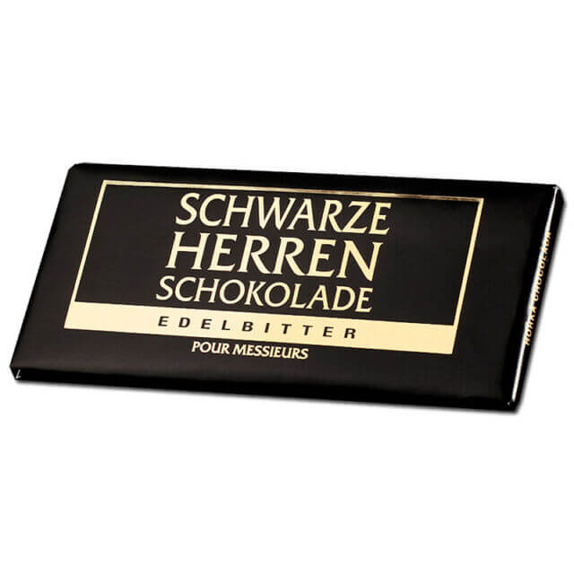 Sarotti Schwarze Herren schokolade - Edelbitter (CASE OF 20 x 100g)