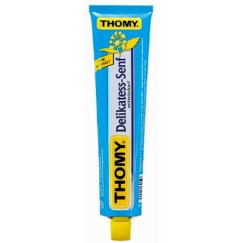 Thomy Mild Delicatessen Mustard Tube (CASE OF 15 x 100ml)