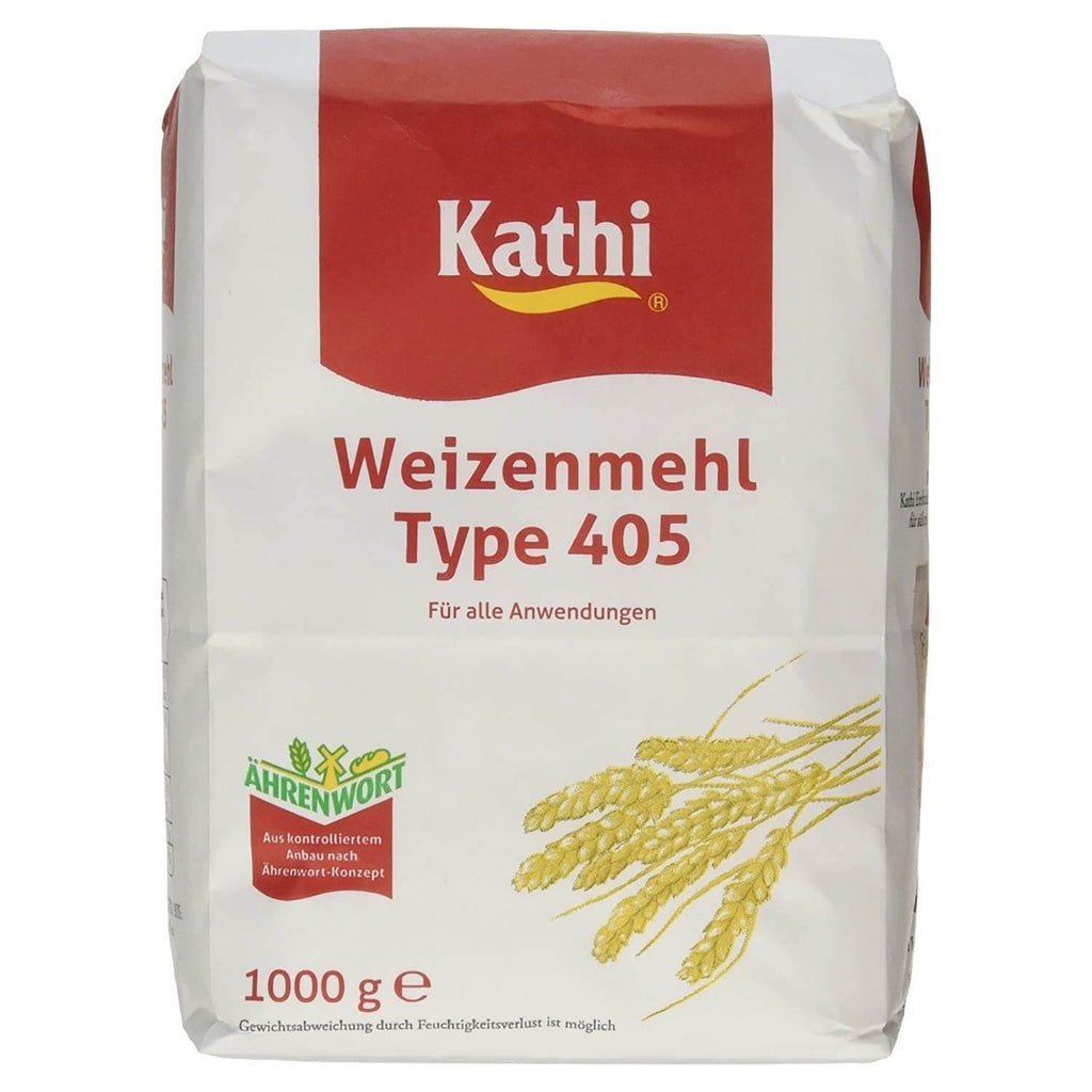 Kathi Weizenmehl Type 405 - Wheat Flour (CASE OF 10 x 1kg)