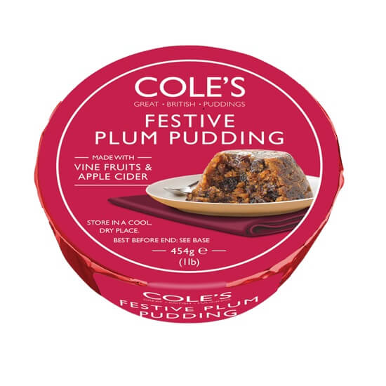 Coles Festive Plum Pudding (CASE OF 6 x 454g)