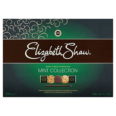 Elizabeth Shaw Milk and Dark Chocolate Mint Collection Box (CASE OF 7 x 200g)