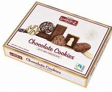 Lambertz Assorted Chocolate Cookies With Milk White and Dark Chocolate (CASE OF 8 x 500g)