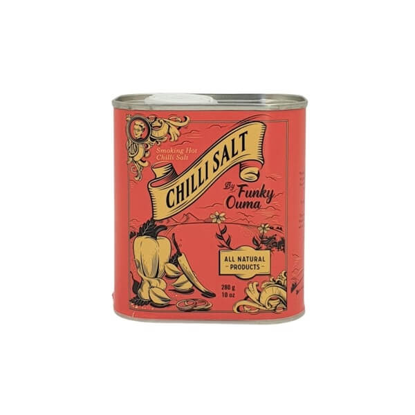 Funky Ouma Chilli Salt (Tin) (CASE OF 6 x 280g)
