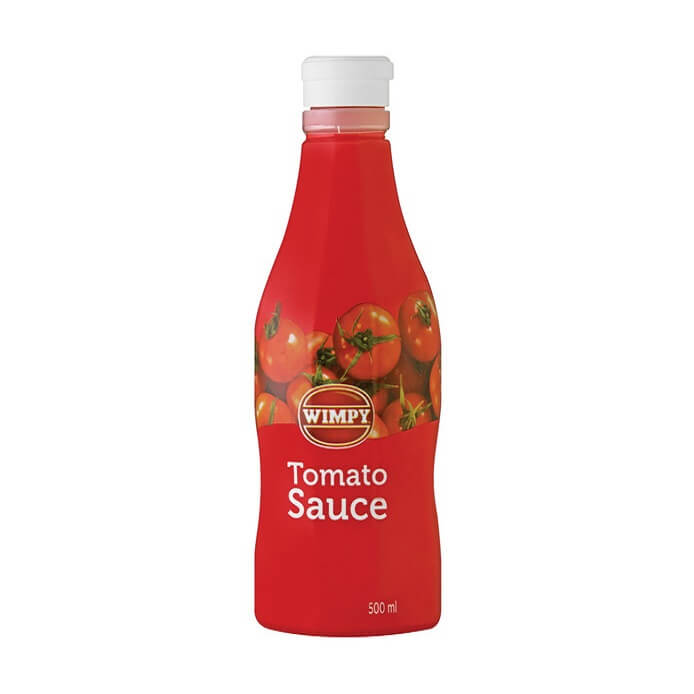 Wimpy Sauce Tomato (Squeeze Bottle) (CASE OF 12 x 500ml)