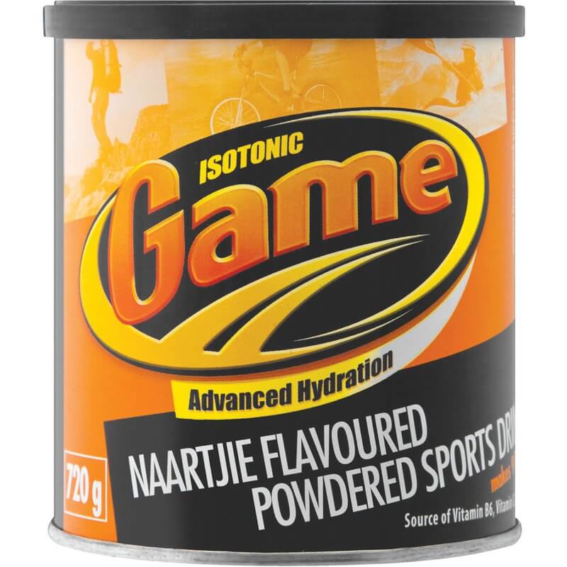 Game Powdered Sports Drink Naartjie (CASE OF 6 x 720g)