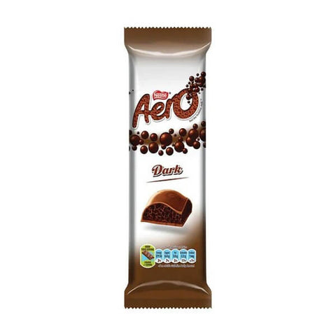 Nestle Confectionery Choc Slab Aero Dark (Kosher)  HEAT SENSITIVE ITEM. PLEASE ADD ITEM 122942 TO THE ORDER TO TRY TO PROTECT CHOCOLATES FROM HEAT DAMAGE. (CASE OF 24 x 85g)