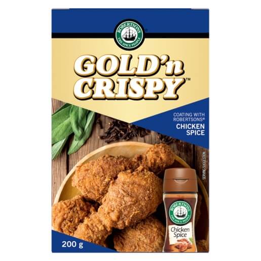 Robertsons Gold and Crispy Chicken (CASE OF 10 x 200g)