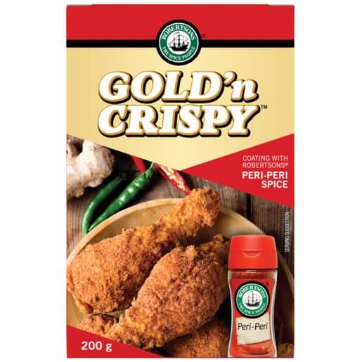 Robertsons Gold and Crispy Peri Peri Spice (CASE OF 10 x 200g)