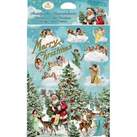 Advent Calendar Heidel Christmas Angels Advent Calendar (CASE OF 16 x 75g)