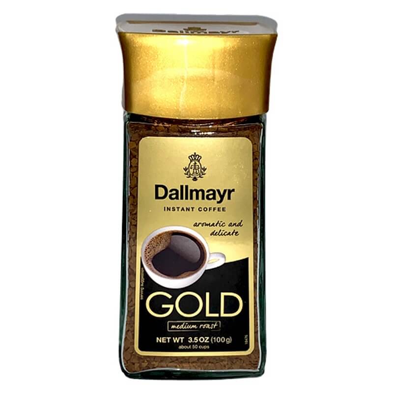 Dallmayr Gold Instant Medium Roast Coffee Aromatic and Delicate (CASE OF 6 x 200g)