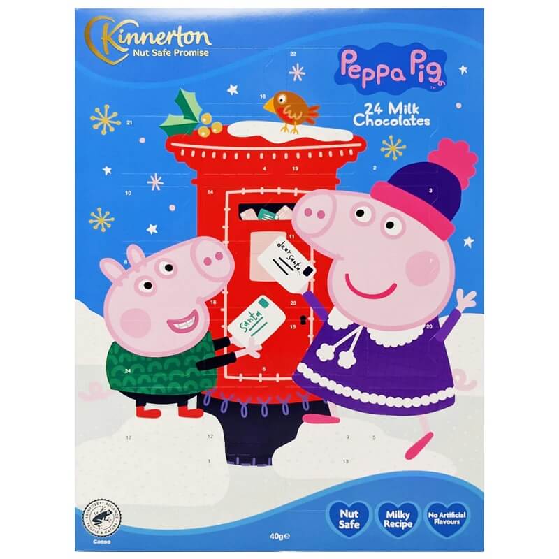 Advent Calendar Kinnerton Peppa Pig Advent Calendar (CASE OF 18 x 40g)