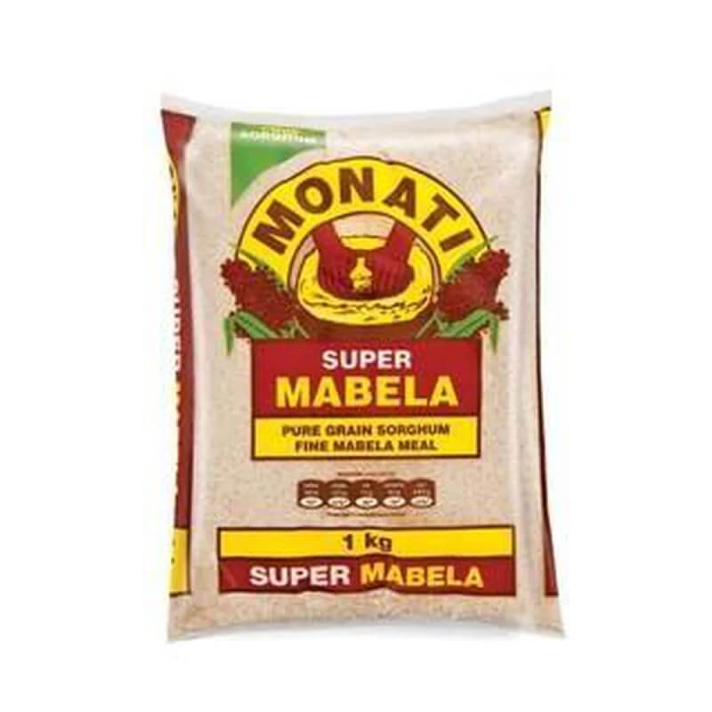 Monati Super Mabela Puregrain Sorghum (Fine) (CASE OF 20 x 1kg)