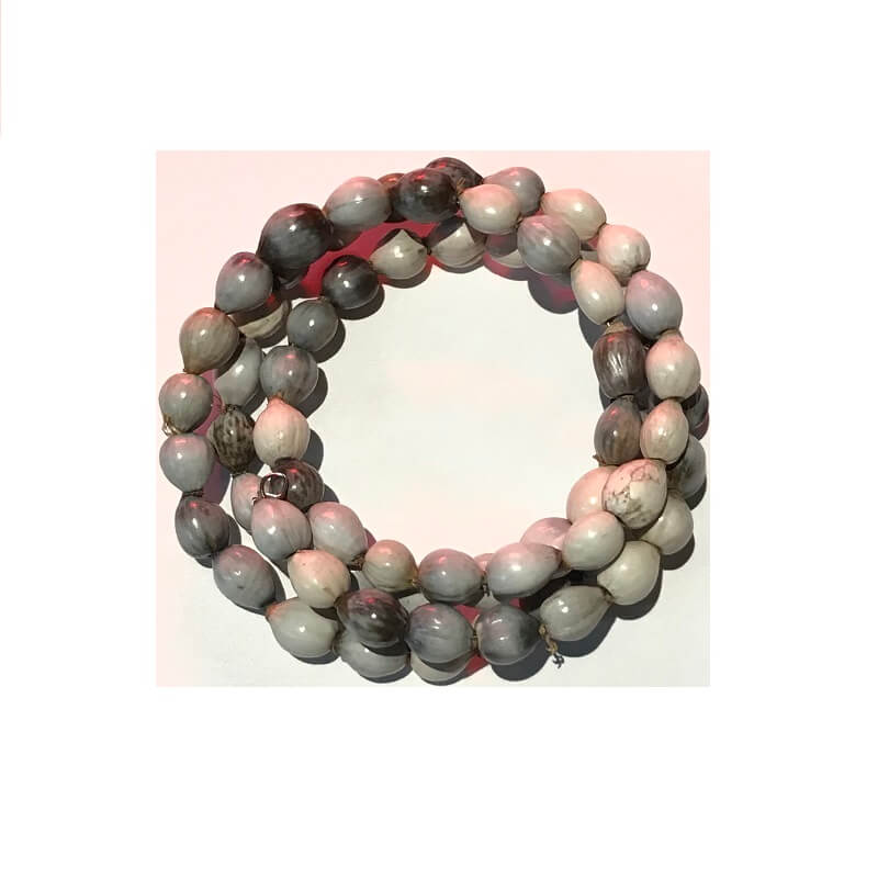African Hut Beaded Grey Bracelet (CASE OF 1 x 21g)