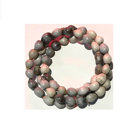 African Hut Beaded Grey Bracelet (CASE OF 1 x 21g)
