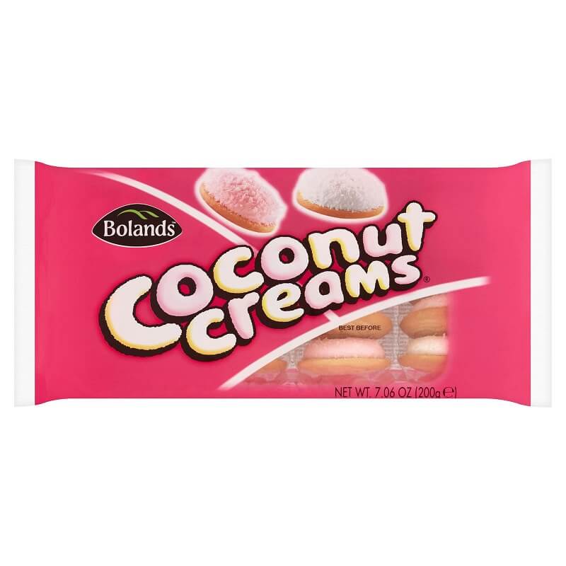 Bolands Coconut Creams (CASE OF 18 x 200g)
