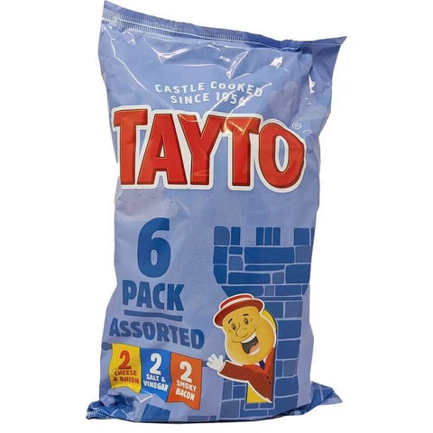 Tayto NT Assorted 6Pack (CASE OF 16 x 150g)
