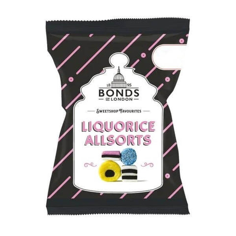 Bonds Liquorice Allsorts (CASE OF 12 x 130g)