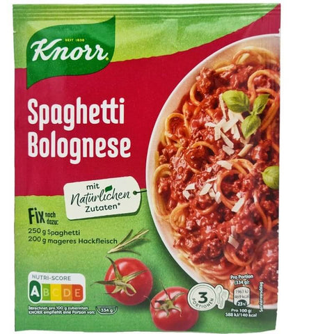 Knorr Fix Spaghetti Bolognese (CASE OF 28 x 40g)