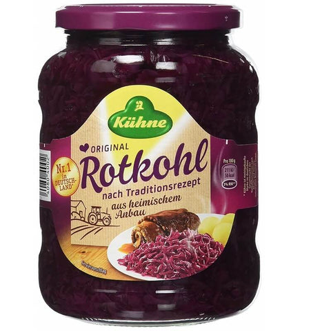 Kuehne Red Cabbage (CASE OF 10 x 350g)