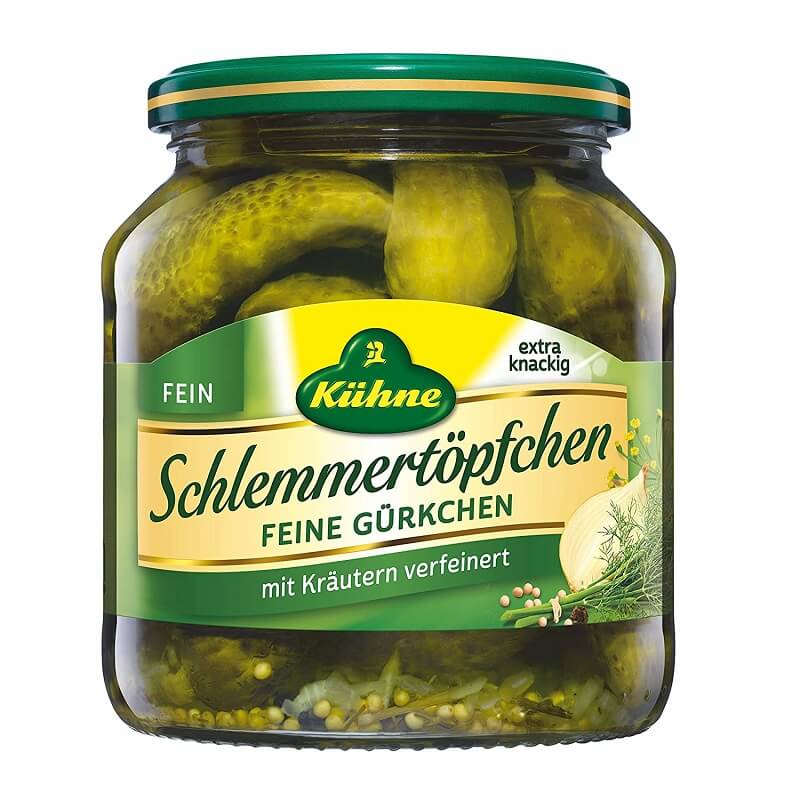 Kuehne Gourmet Fine Gherkins (CASE OF 12 x 530g)
