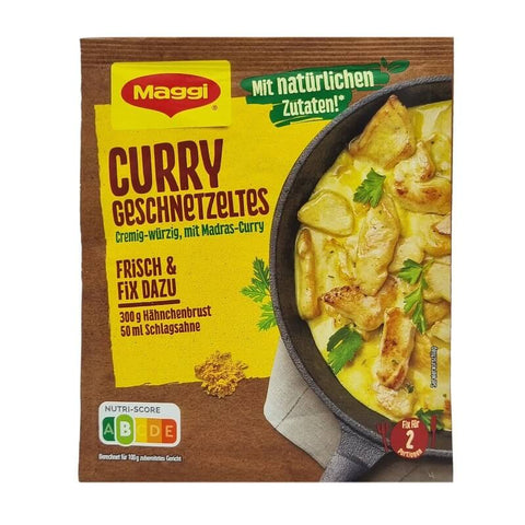 Maggi Fix Curry Geschnetzeltes (CASE OF 36 x 41g)