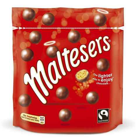 Mars Malteser Pouch  HEAT SENSITIVE ITEM. PLEASE ADD ITEM 122942 TO THE ORDER TO TRY TO PROTECT CHOCOLATES FROM HEAT DAMAGE. (CASE OF 12 x 93g)