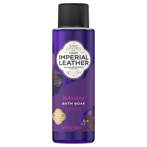Imperial Leather Relaxing Bath Soak Lavender and Wild Iris (CASE OF 4 x 500ml)