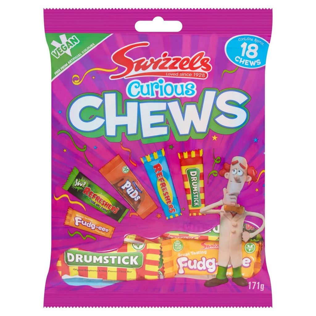Swizzels Matlow Curious Chews (CASE OF 12 x 171g)