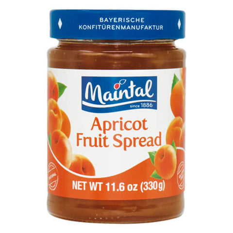 Maintal Apricot Fruit Spread (CASE OF 10 x 330g)