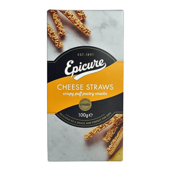 Epicure Cheese Straws (CASE OF 10 x 100g)