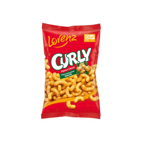 Lorenz Curly Peanut Snack Bag (CASE OF 14 x 120g)