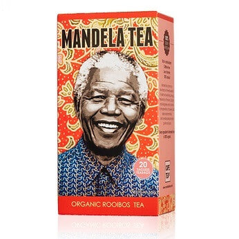 Mandela Organic Rooibos Tea Box 20 Tea Bags (CASE OF 12 x 50g)