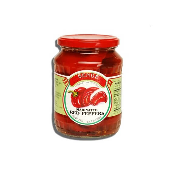 Bende Marinated Red Peppers (CASE OF 12 x 680g)