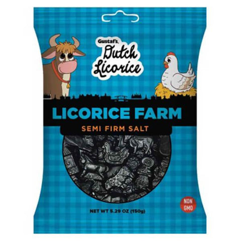 Dutch Licorice Farm Licorice (CASE OF 12 x 150g)
