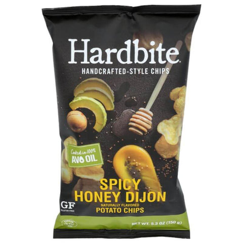 Hardbite Avocado Oil Spicy Honey Dijon Chips (CASE OF 6 x 150g)