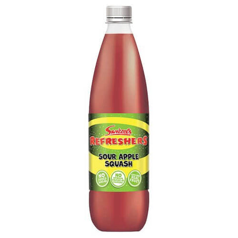 Swizzels Refreshers Sour Apple  Squash NAS (CASE OF 12 x 1L)