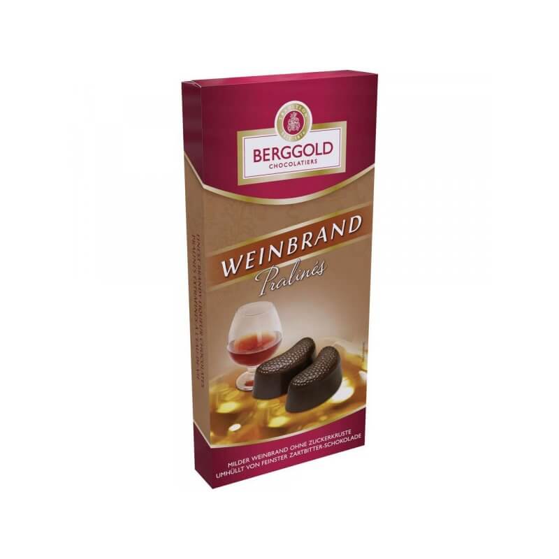 Berggold Weinbrand Pralines (CASE OF 14 x 125g)