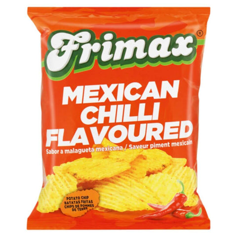 Frimax Chips Mexican Chilli (CASE OF 24 x 125g)
