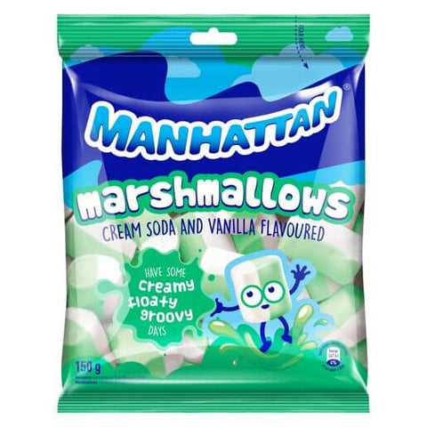 Manhattan Creamsoda and Vanilla Mallows (CASE OF 24 x 150g)