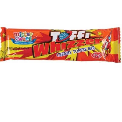 Mister Sweet Toffi Whizzer Creamy Bar (CASE OF 40 x 35g)